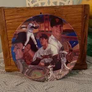 ❤️Sports Impressions Will Clark Plate